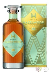 Hazelwood aged 18 years Scotch whisky by William Grants 40% vol.  0.50 l