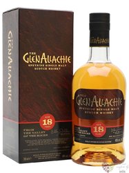 GlenAllachie aged 18 years single malt Speyside whisky 46% vol.  0.70 l