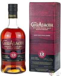 GlenAllachie  Ruby Port Wood  aged 12 years Speyside whisky 48 % vol. 0.70l