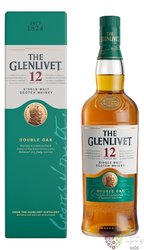 Glenlivet  Double Oak  aged 12 years Speyside single malt whisky 40% vol.  0.70 l