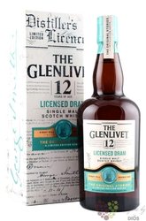 Glenlivet  Licenced Dram  aged 12 years Speyside single malt whisky 48% vol.  0.70 l