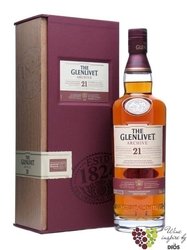 Glenlivet  Archive  aged 21 years Speyside single malt whisky 43% vol.  0.70 l