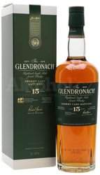 GlenDronach  Sherry Cask  aged 15 years Highland whisky 46% vol.  0.70 l