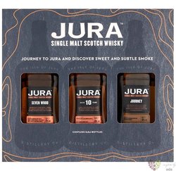 Jura  Collection Journey  single malt Island Jura whisky 40% vol.  3x0.05 l