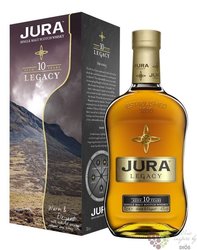Jura  Legacy Warm &amp; Elegant  aged 10 years single malt Jura whisky 40% vol.  0.70 l