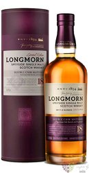 Longmorn 18 years old Speyside single malt whisky 48% vol.  0.70 l