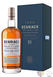 BenRiach „ 4 Cask ” aged 21 years Speyside single malt whisky 46% vol.  0.70 l