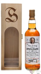 Springbank 25 years old single malt Campbeltown whisky 46% vol.  0.70 l