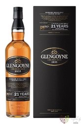 Glengoyne 21 years old single malt Highland whisky 43% vol.  0.70 l