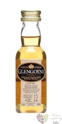 Glengoyne 12 years old single malt Highland whisky 43% vol.  0.05 l