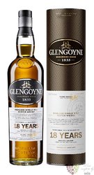 Glengoyne 18 years old single malt Highland whisky 43% vol.  1.00 l