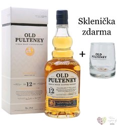 Old Pulteney 12 years old single malt Highland whisky 40% vol.  0.70 l