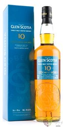 Glen Scotia „ UnPeated ” aged 10 years Campbeltown whisky 46% vol.  0.70 l