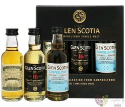 Glen Scotia Tasting set Campbeltown single malt whisky  3x0.05l