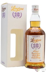 Longrow „ Peated ” 18 years old Campbeltown single malt whisky by Springbank 46% vol.  0.70 l