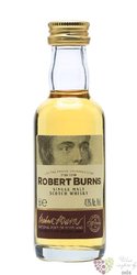 the Arran  Robert Burns  blended Scotch whisky 40% vol.  0.05 l