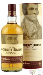 the Arran  Robert Burns  single malt whisky 43% vol.  0.70 l