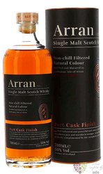 the Arran  Port cask finish  single malt Arran whisky 50% vol.  0.70 l