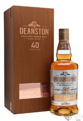 Deanston 40 years old single malt Highland whisky 46.3% vol.  0.70 l