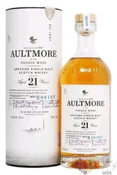 Aultmore of the Foggie Moss aged 21years Speyside whisky 46% vol.  0.70 l