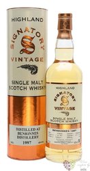 Benrinnes 1997  Signatory Vintage  aged 18 years Speyside whisky 43% vol.  0.70 l
