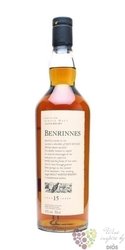 Benrinnes  Diageo Flora &amp; Fauna series  15 years old Speyside whisky 43% vol.  0.70 l