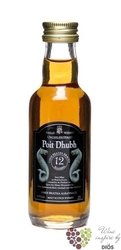Poit Dhubh aged 12 years Gaelic malt Scotch whisky 43% vol.   0.05 l
