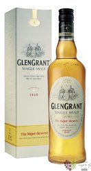 Glen Grant  the Majors reserve  single malt Speyside Scotch whisky 40% vol.1.00 l