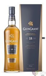 Glen Grant  Rare edition  aged 18 years single malt Speyside whisky 43% vol. 0.70 l