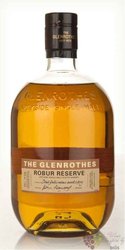 Glenrothes „ Robur reserve ” single malt Speyside Scotch whisky 40% vol.  0.10 l