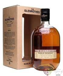 Glenrothes  Robur reserve  single malt Speyside Scotch whisky 40% vol.  1.00 l