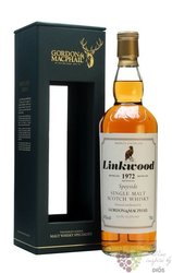 Linkwood 1972 „ Gordon &amp; MacPhail Rare vintage ” Speyside whisky 43% vol.  0.70l