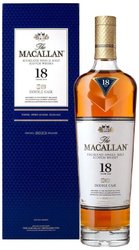 Macallan  Double cask 2023  aged 18 years single malt Speyside whisky 43% vol.  0.70 l