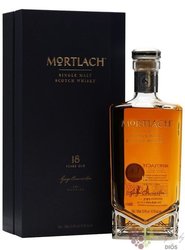 Mortlach aged 18 years single malt Speyside whisky 43.4% vol.  0.50 l