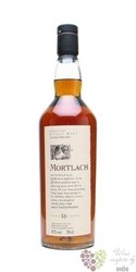 Mortlach „ Flora &amp; Fauna Series ” aged 16 years single malt Speyside whisky 43%vol.   0.70 l