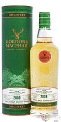 Tomatin  Gordon &amp; MacPhail Discovery Range  2008 Speyside whisky 43% vol.  0.70 l