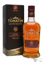 Tomatin  Port casks  aged 14 years Speyside whisky 46% vol.  0.70 l
