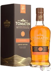 Tomatin  Moscatel wine barrique cask  aged 15 years Speyside single malt whisky 46% vol.  0.70 l