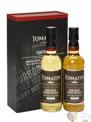 Tomatin  Contrast pack  Speyside single malt whisky 40% vol  2x0.35 l