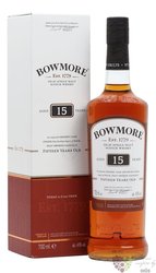 Bowmore  Sherry cask  aged 15 years single malt Islay whisky 43% vol. 0.70 l