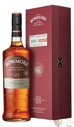 Bowmore 1989  Port Cask Matured  aged 23 years single malt Islay whisky 50.8%vol.    0.70 l