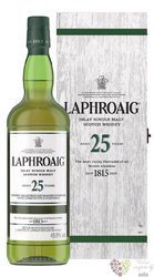 Laphroaig aged 25 years Release 2020 single malt Islay whisky 49.8% vol.  0.70 l