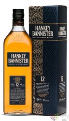 Hankey Bannister „ Regency ” aged 12 years gift box premium Scotch whisky 40% vol.  0.70 l