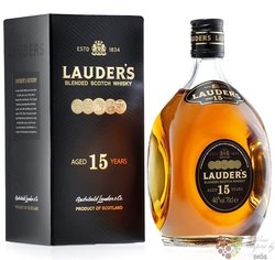 Lauders 15 years old premium Scotch whisky by MacDuffs 40% vol.  1.00 l