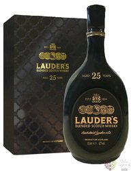 Lauders 25 years old premium Scotch whisky by MacDuffs 42% vol.  0.70 l