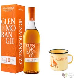 Glenmorangie original  Giraffe mug gift  aged 10 years Highland whisky 40% vol.  0.70 l