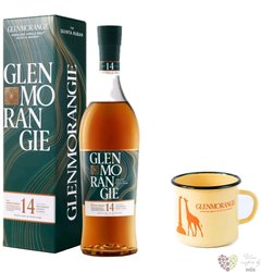 Glenmorangie  Quinta Ruban + Giraffe mug  aged 14 years Highland whisky 40% vol.  0.70 l