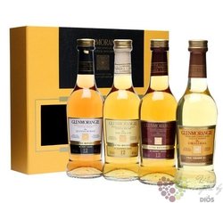 Glenmorangie  Pioneering collection  set single malt Highland whisky   4x0.10l