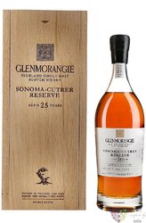Glenmorangie  Sonoma - Cutrer Reserve  25 years Highland whisky 50.4% vol.  0.70 l