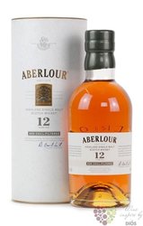 Aberlour „ Non chill-filtered ” aged 12 years single malt Speyside whisky 48% vol.  0.70 l